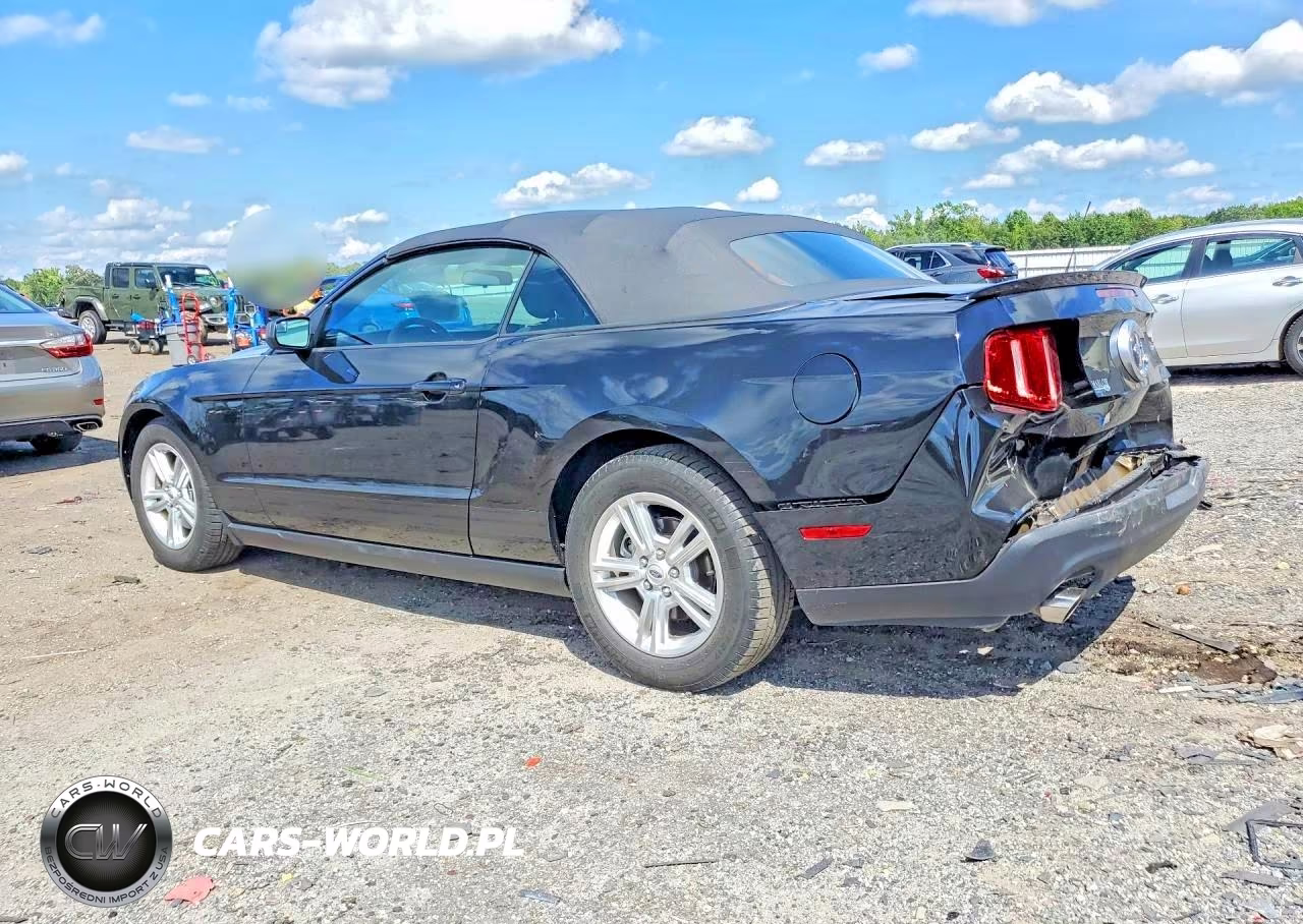2012 Ford Mustang VIN:1ZVBP8EM6C5257148 - 2