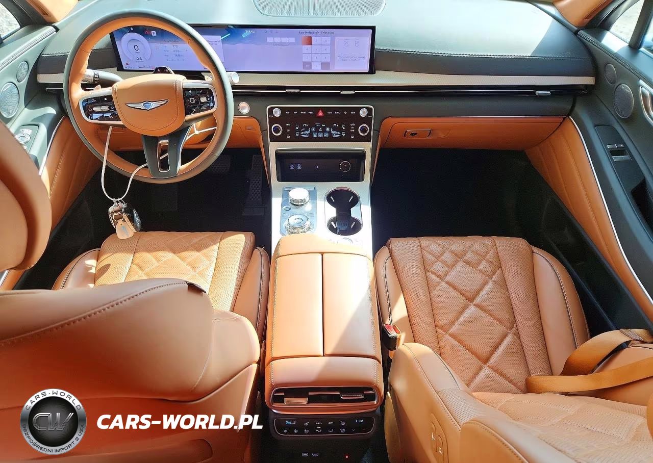 2025 Genesis Gv80 Prestige VIN:KMUHEESC5SU254322 - 8