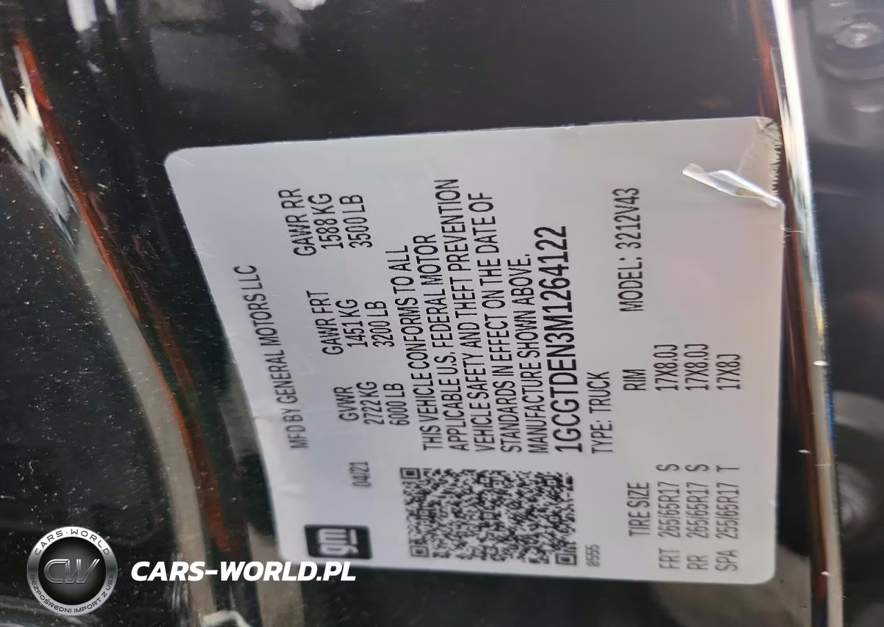 2021 Chevrolet Colorado Z71 VIN:1GCGTDEN3M1264122 - 12