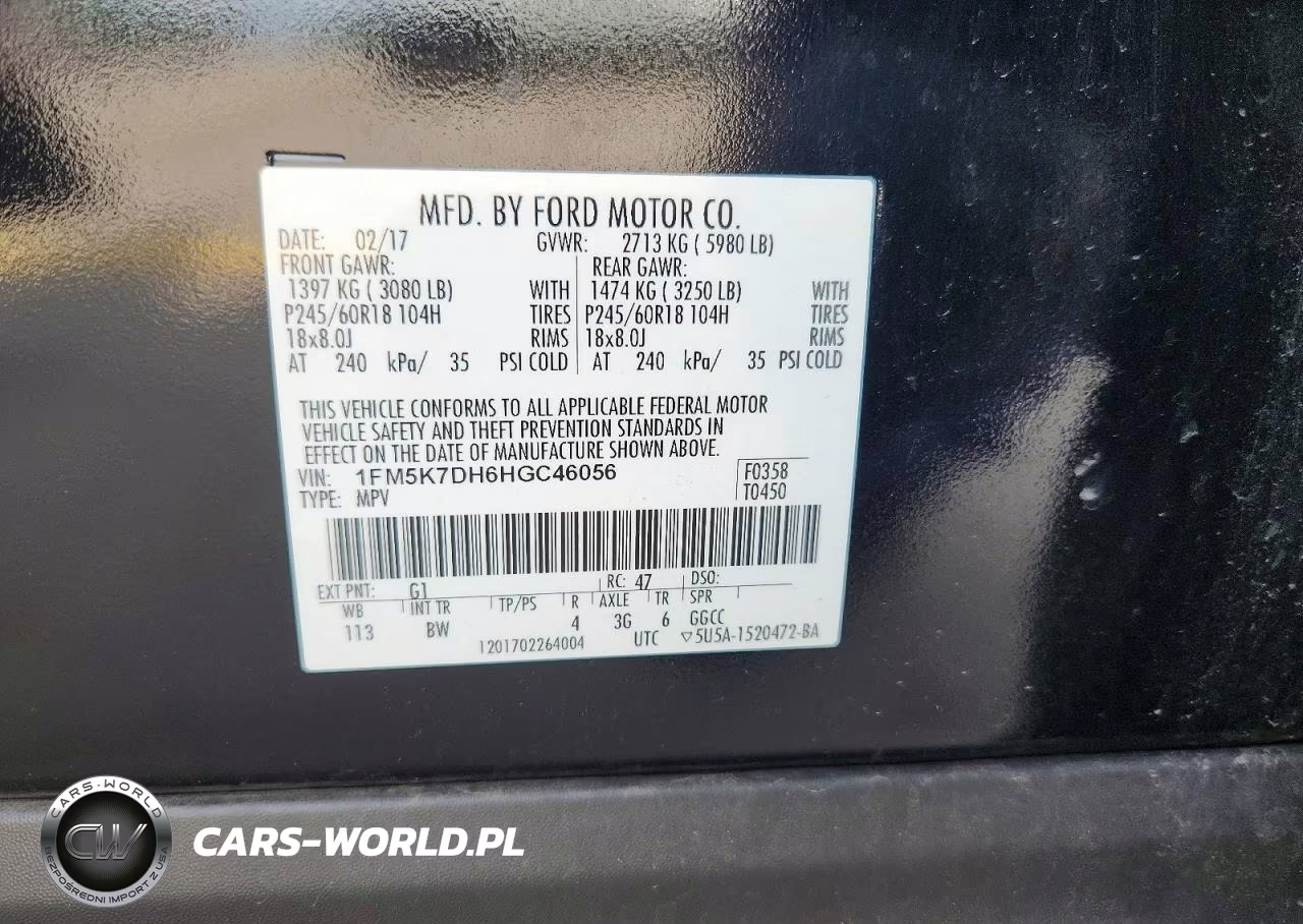 2017 Ford Explorer Xlt VIN:1FM5K7DH6HGC46056 - 13