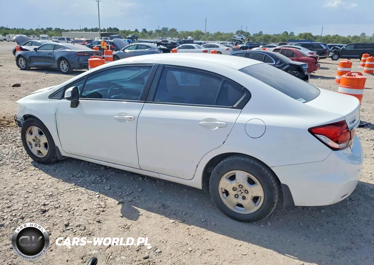 2013 Honda Civic Lx VIN:2HGFB2F59DH591385 - 2