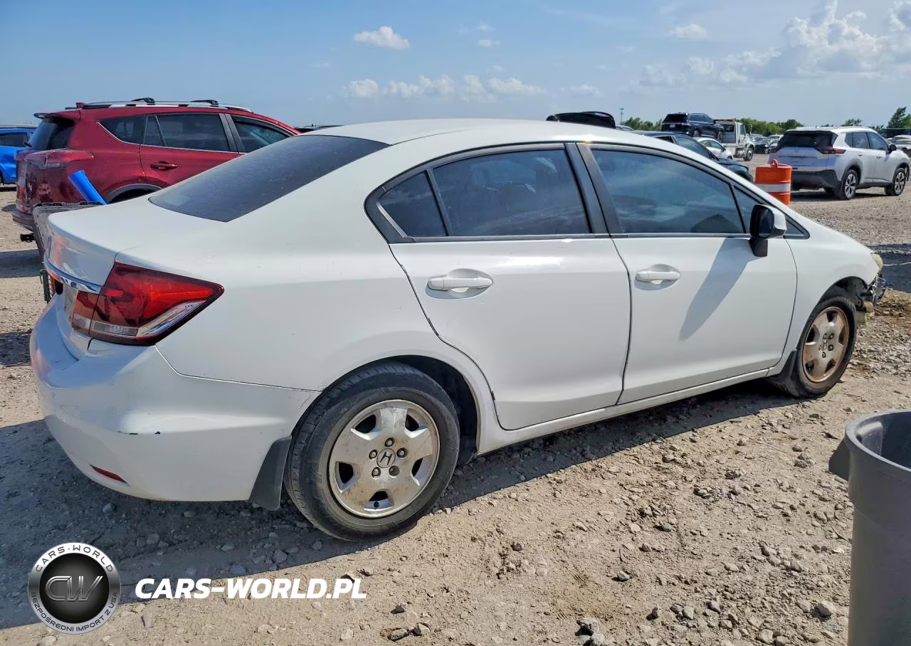 2013 Honda Civic Lx VIN:2HGFB2F59DH591385 - 3