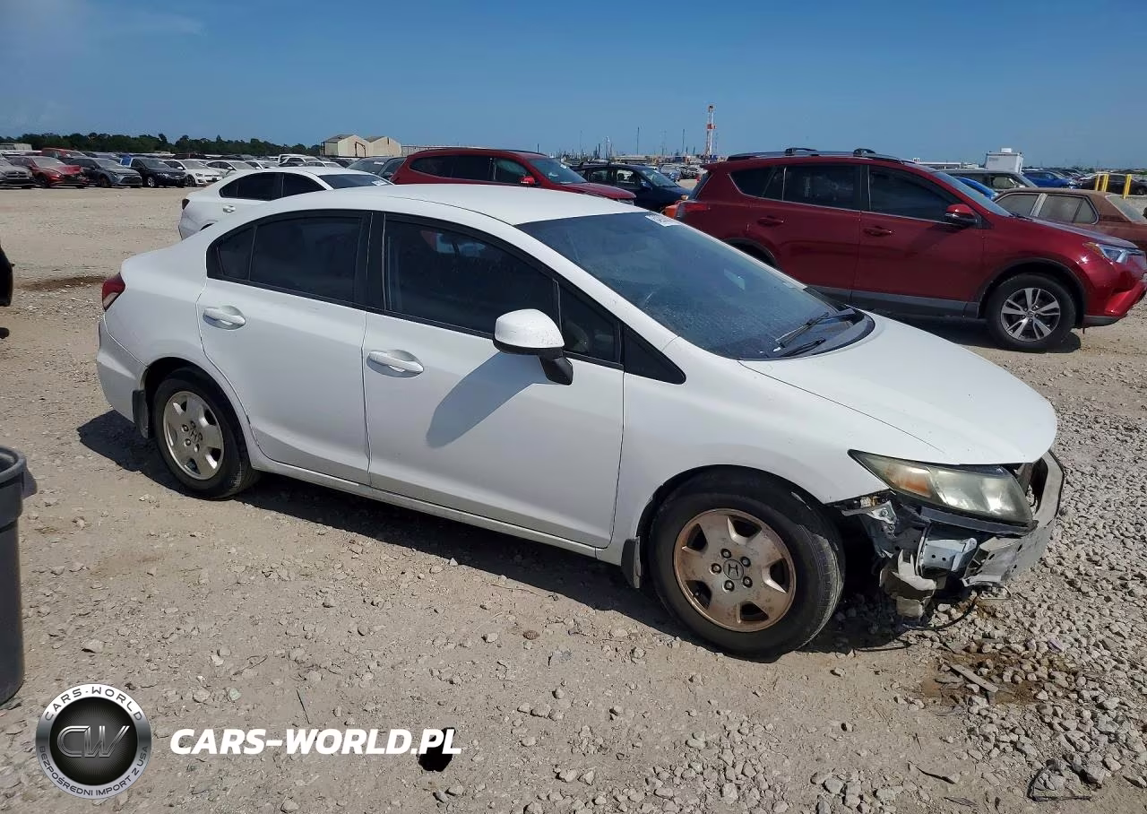 2013 Honda Civic Lx VIN:2HGFB2F59DH591385 - 4