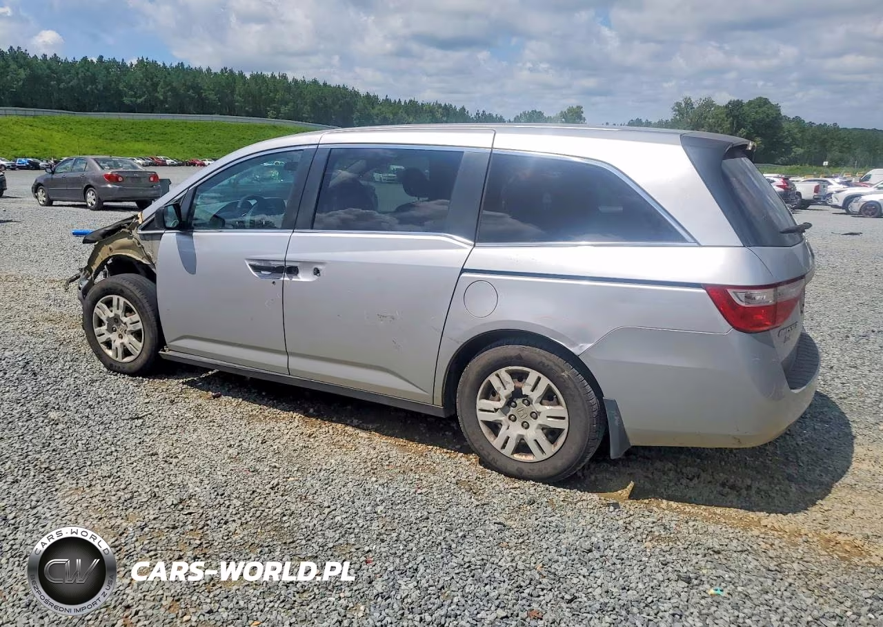 2013 Honda Odyssey Lx VIN:5FNRL5H25DB048134 - 2