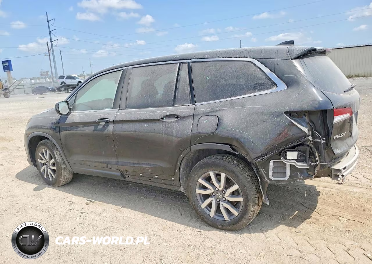 2019 Honda Pilot Exl VIN:5FNYF5H59KB015292 - 2