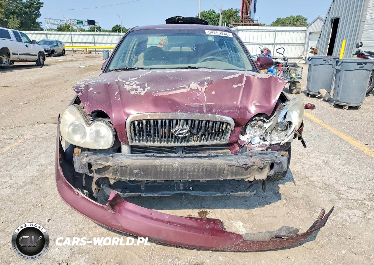 2004 Hyundai Sonata Gls VIN:KMHWF35H54A989028 - 5