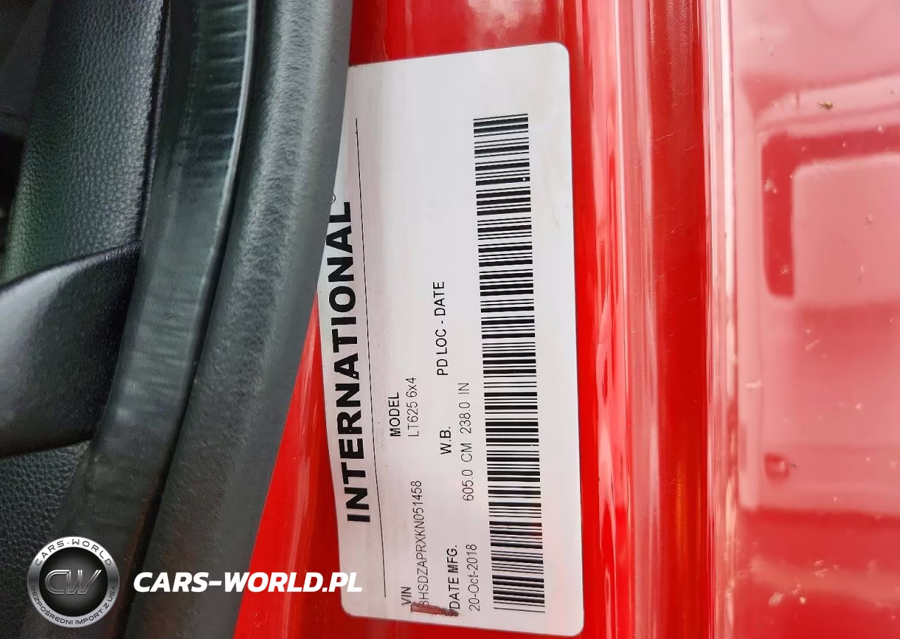 2019 International Lt625 Semi Truck VIN:3HSDZAPRXKN051458 - 12