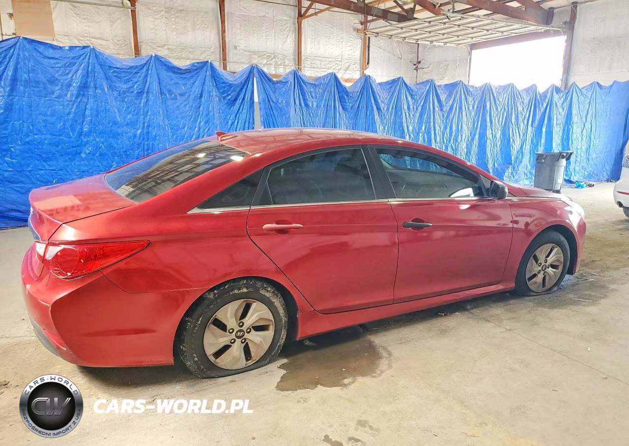 2014 Hyundai Sonata Gls VIN:5NPEB4AC7EH818075 - 3