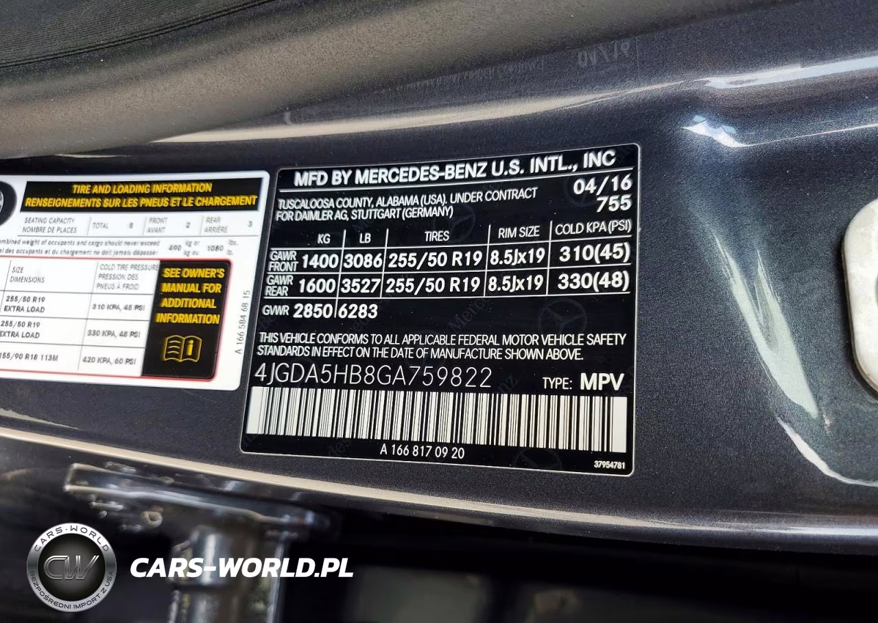 2016 Mercedes-Benz Gle 350 4Matic VIN:4JGDA5HB8GA759822 - 13