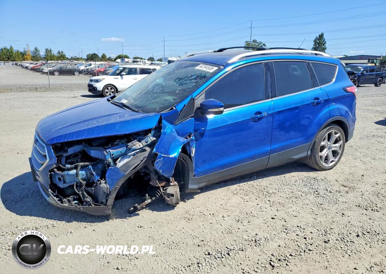 2017 Ford Escape Titanium VIN:1FMCU9J9XHUC51899 - 1