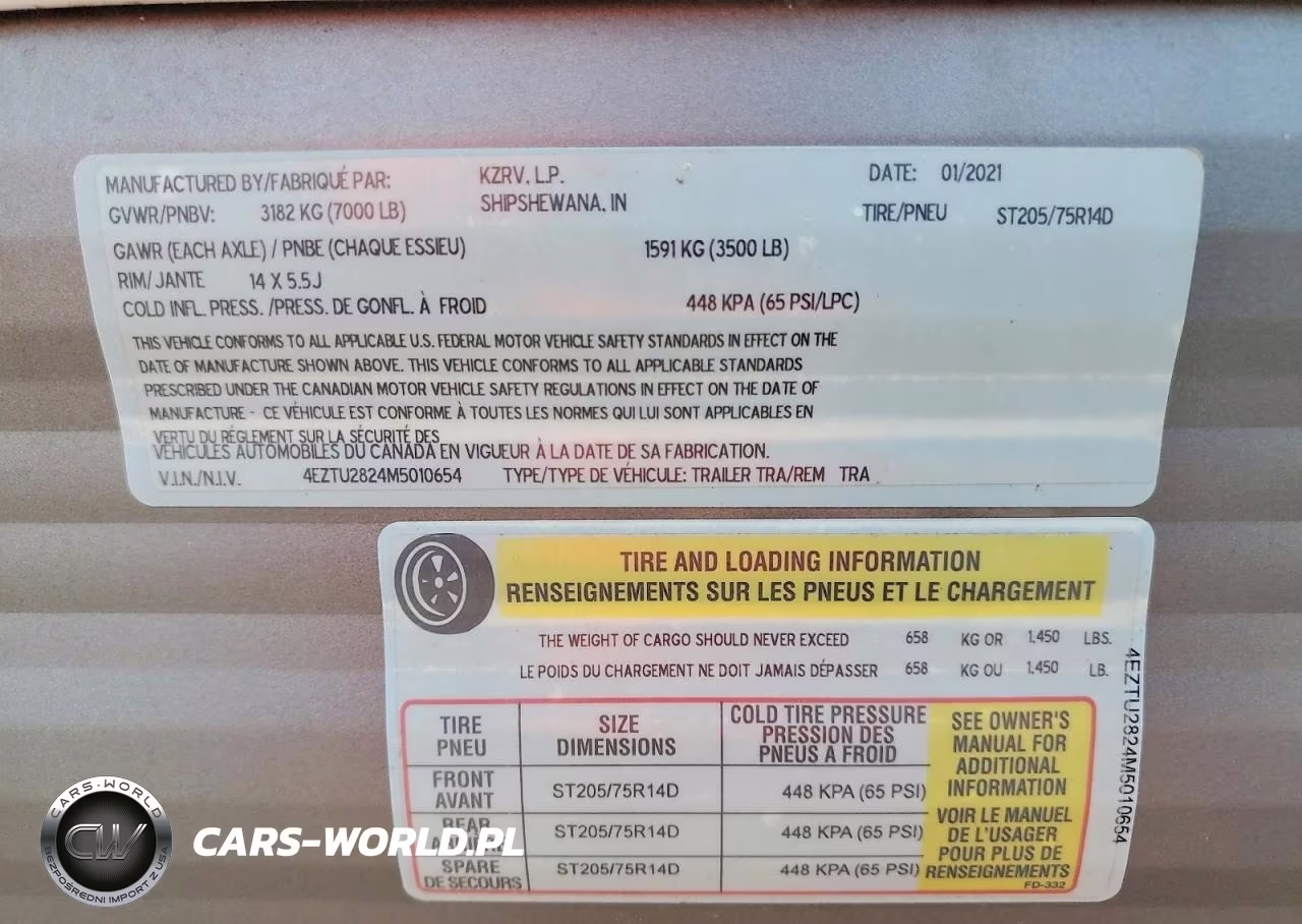 2021 Kz Rv Sportsmen Camper VIN:4EZTU2824M5010654 - 10