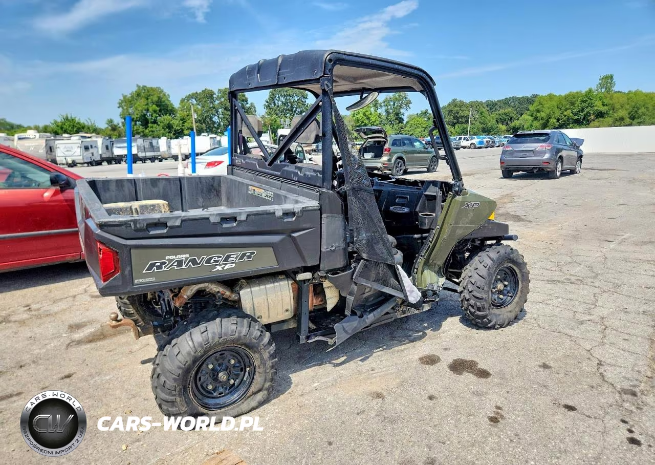 2018 Polaris Ranger Xp 900 Hd Utility Vehicle VIN:3NSRTE871JG434453 - 4