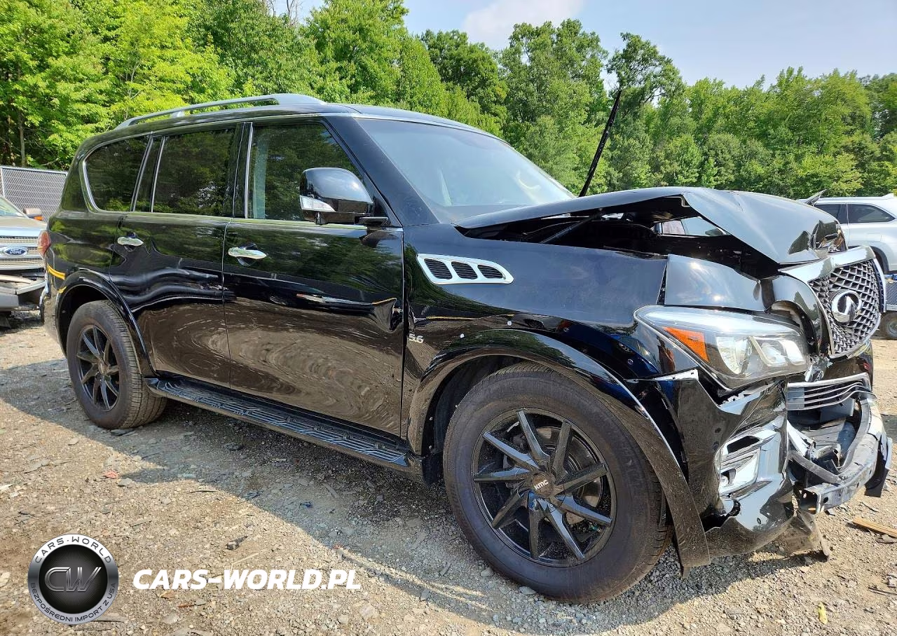 2017 Infiniti Qx80 Base VIN:JN8AZ2NF6H9644911 - 4