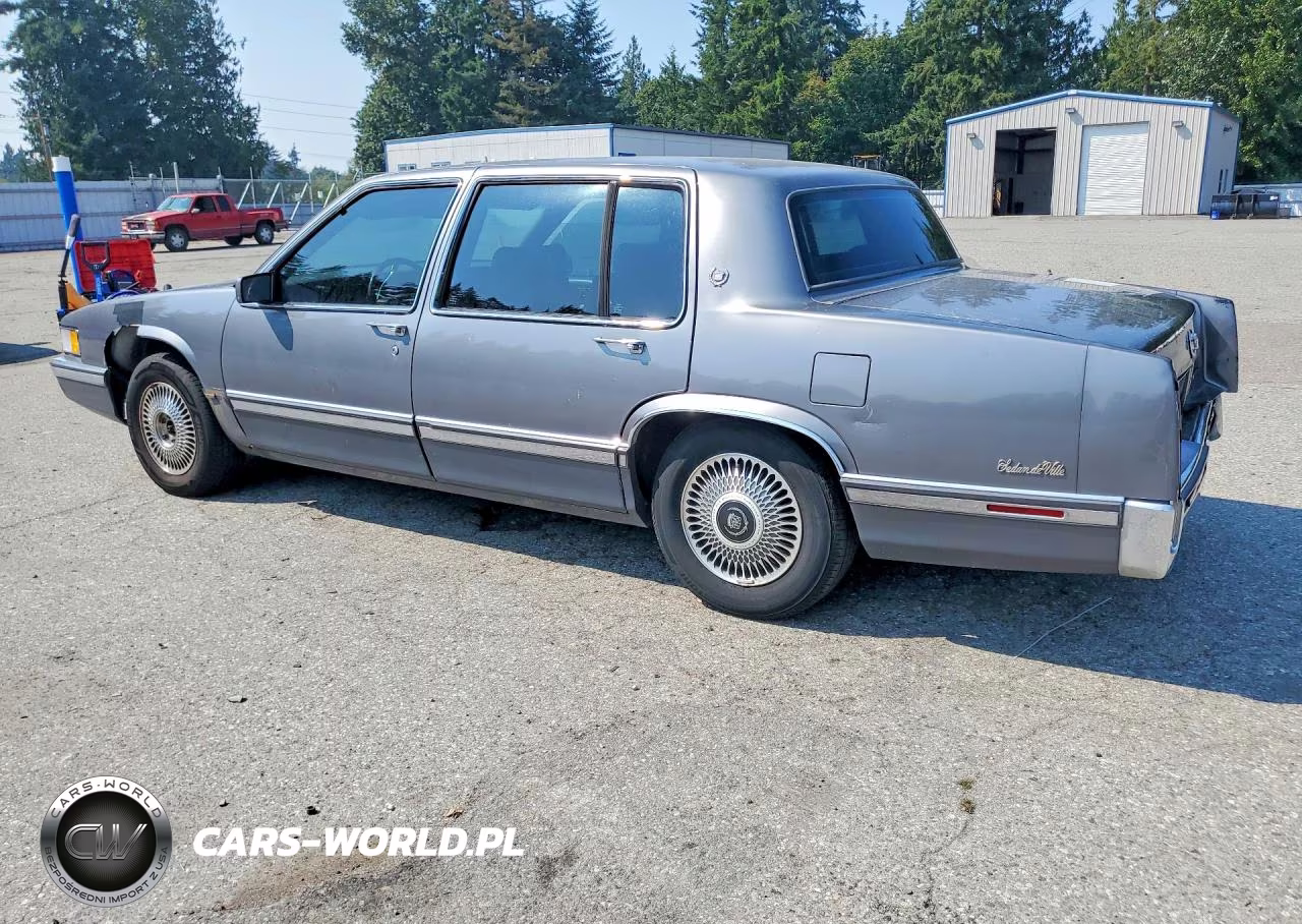 1993 Cadillac Deville VIN:1G6CD53B7P4329960 - 2