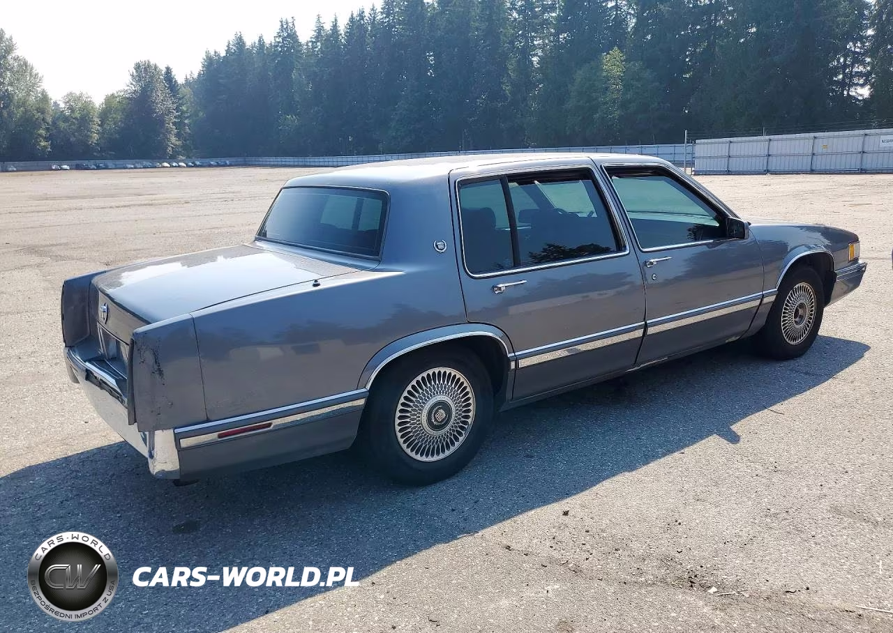 1993 Cadillac Deville VIN:1G6CD53B7P4329960 - 3