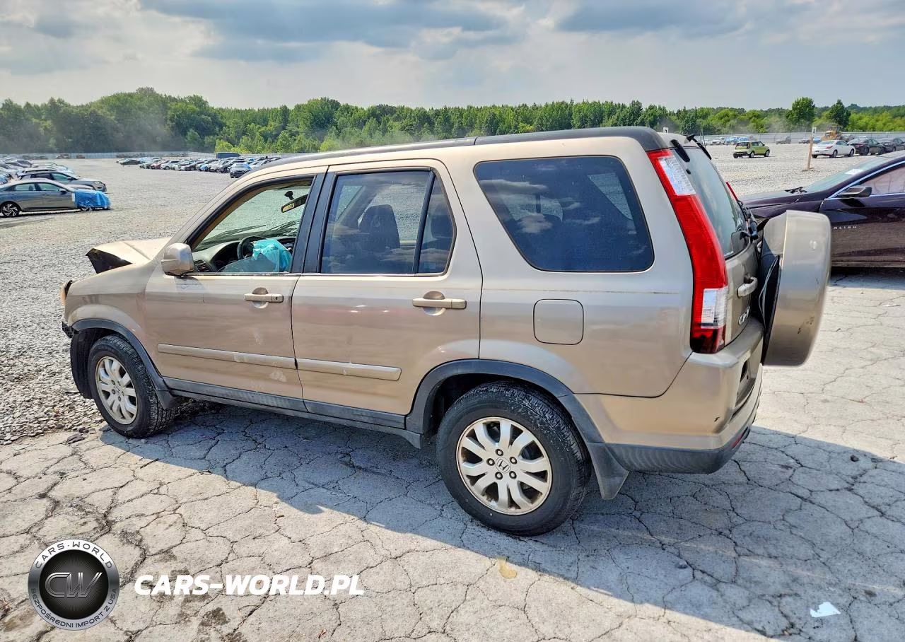 2005 Honda Cr-V Se VIN:SHSRD78955U317300 - 2