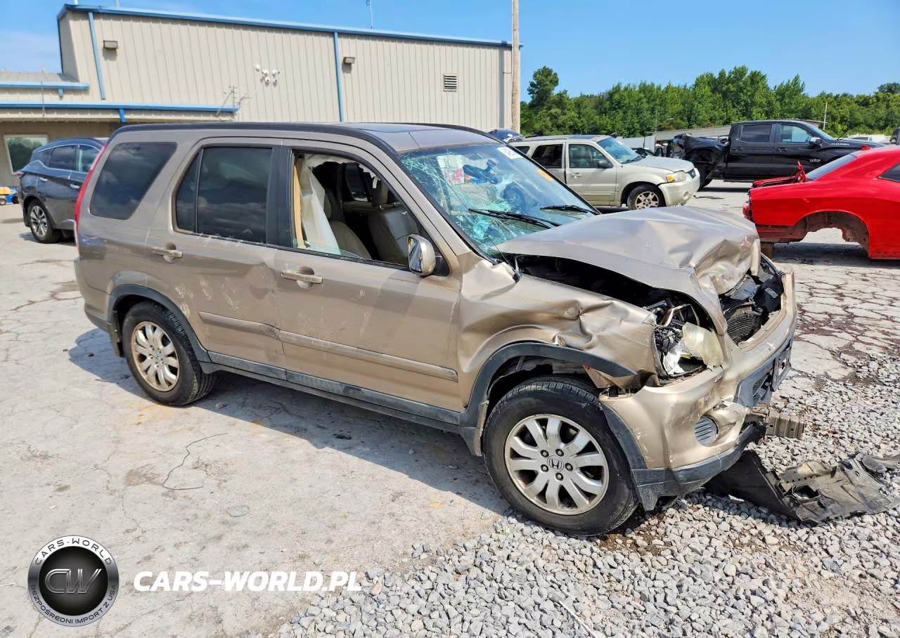 2005 Honda Cr-V Se VIN:SHSRD78955U317300 - 4