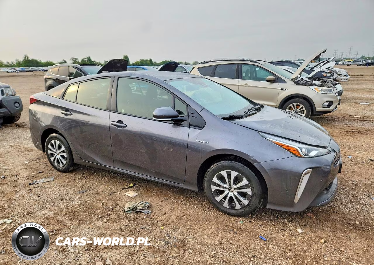 2020 Toyota Prius Xle Awd-E VIN:JTDL9RFU4L3013774 - 4