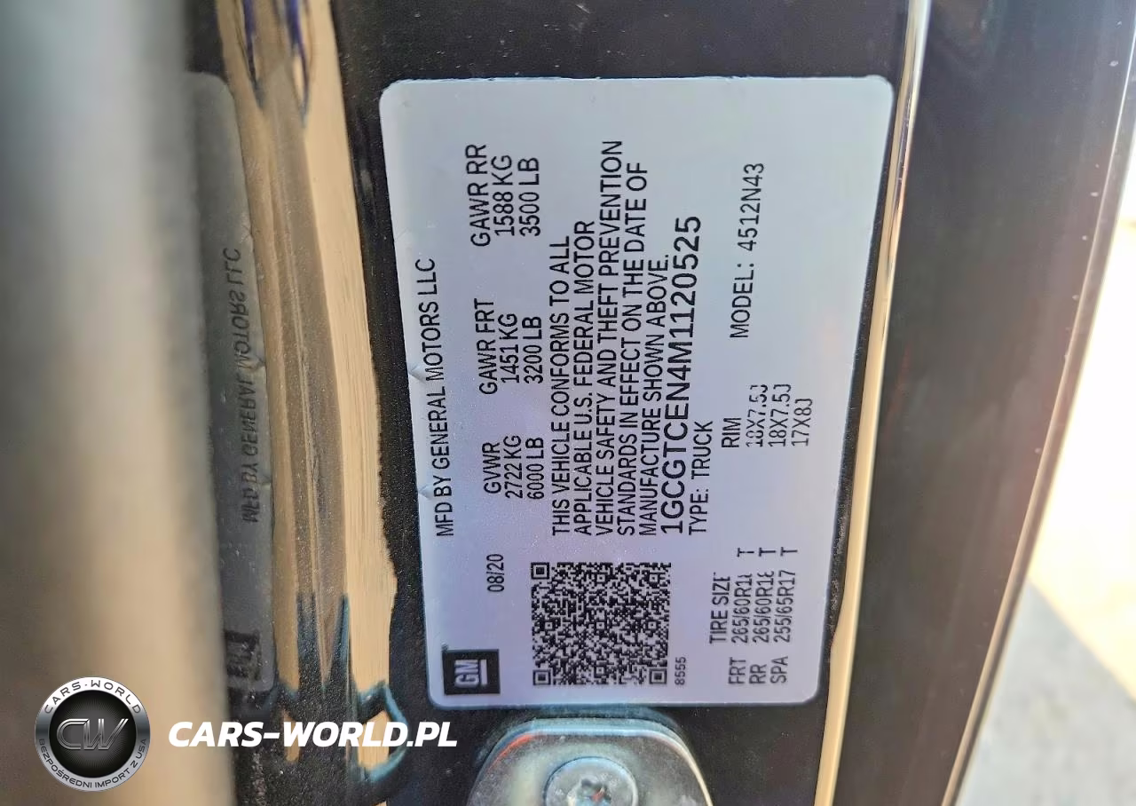 2021 Chevrolet Colorado Lt VIN:1GCGTCEN4M1120525 - 12