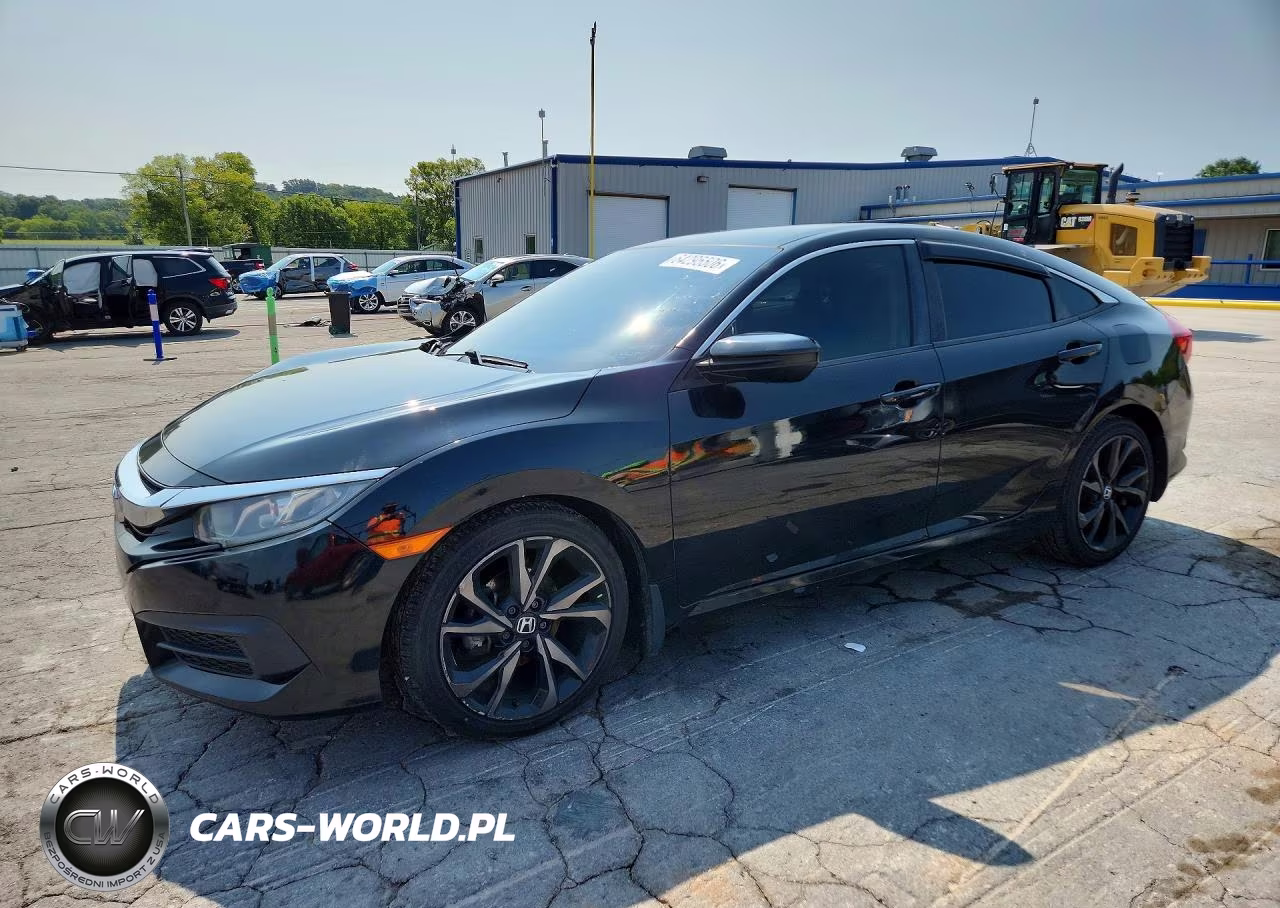 2018 Honda Civic Lx VIN:19XFC2F58JE039637 - 1