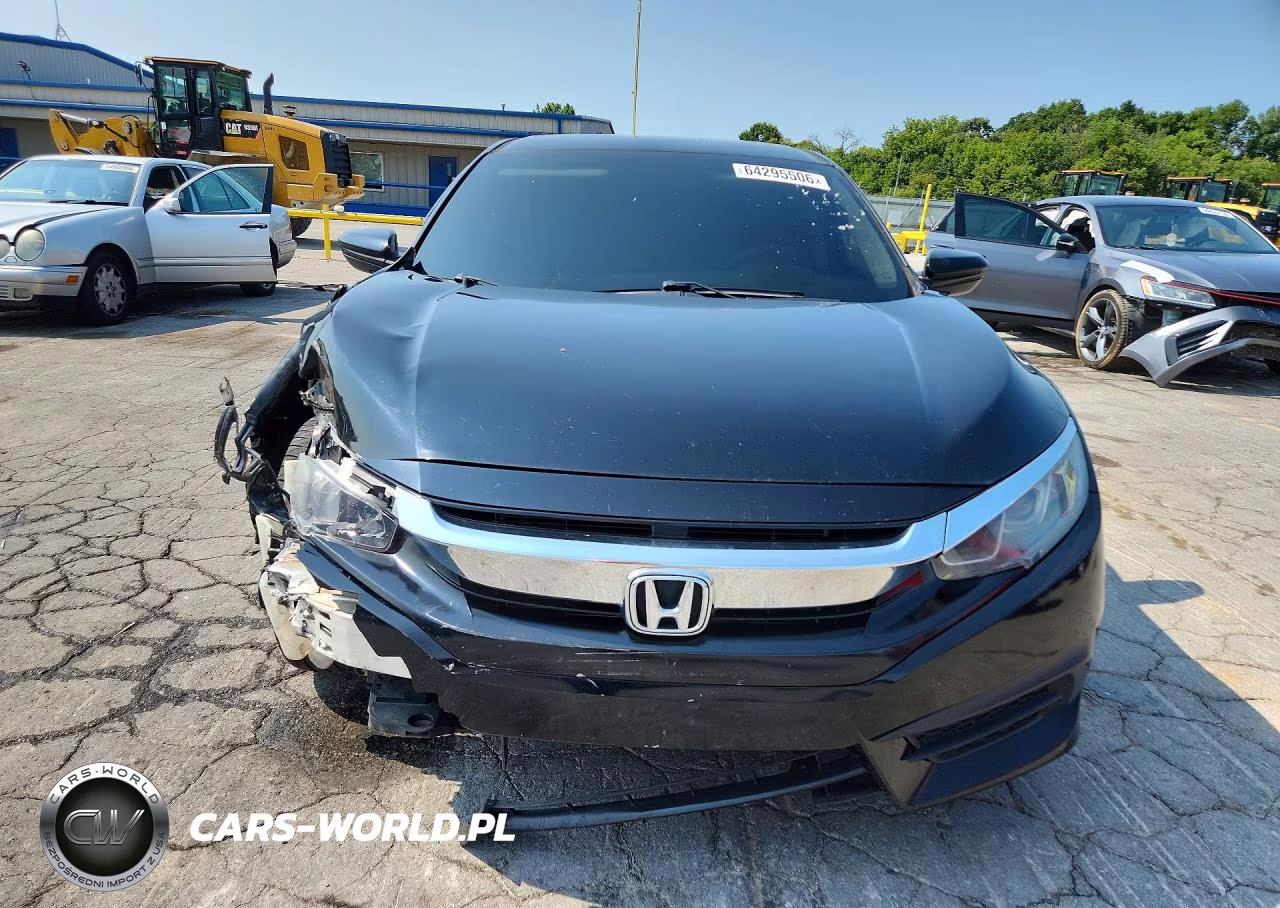 2018 Honda Civic Lx VIN:19XFC2F58JE039637 - 5