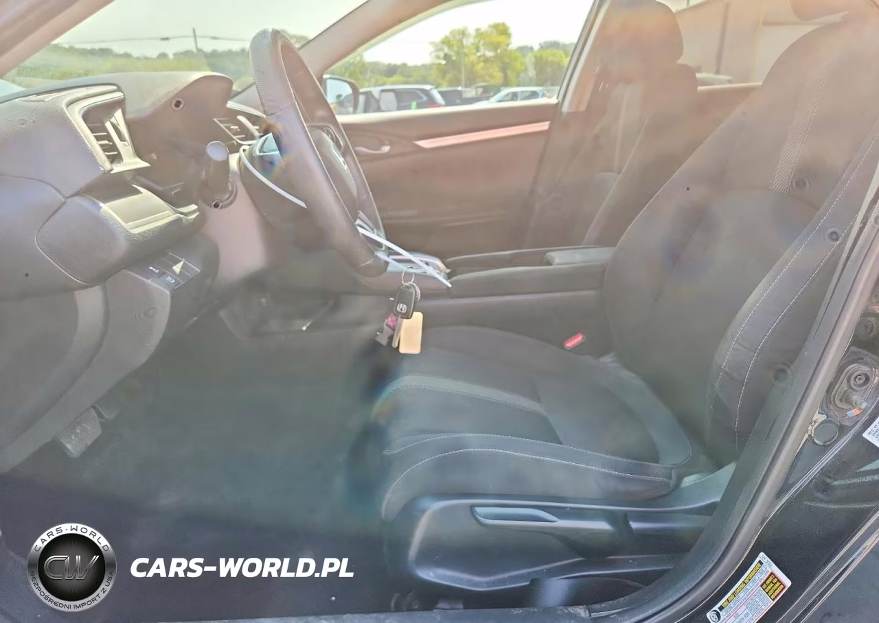 2018 Honda Civic Lx VIN:19XFC2F58JE039637 - 7