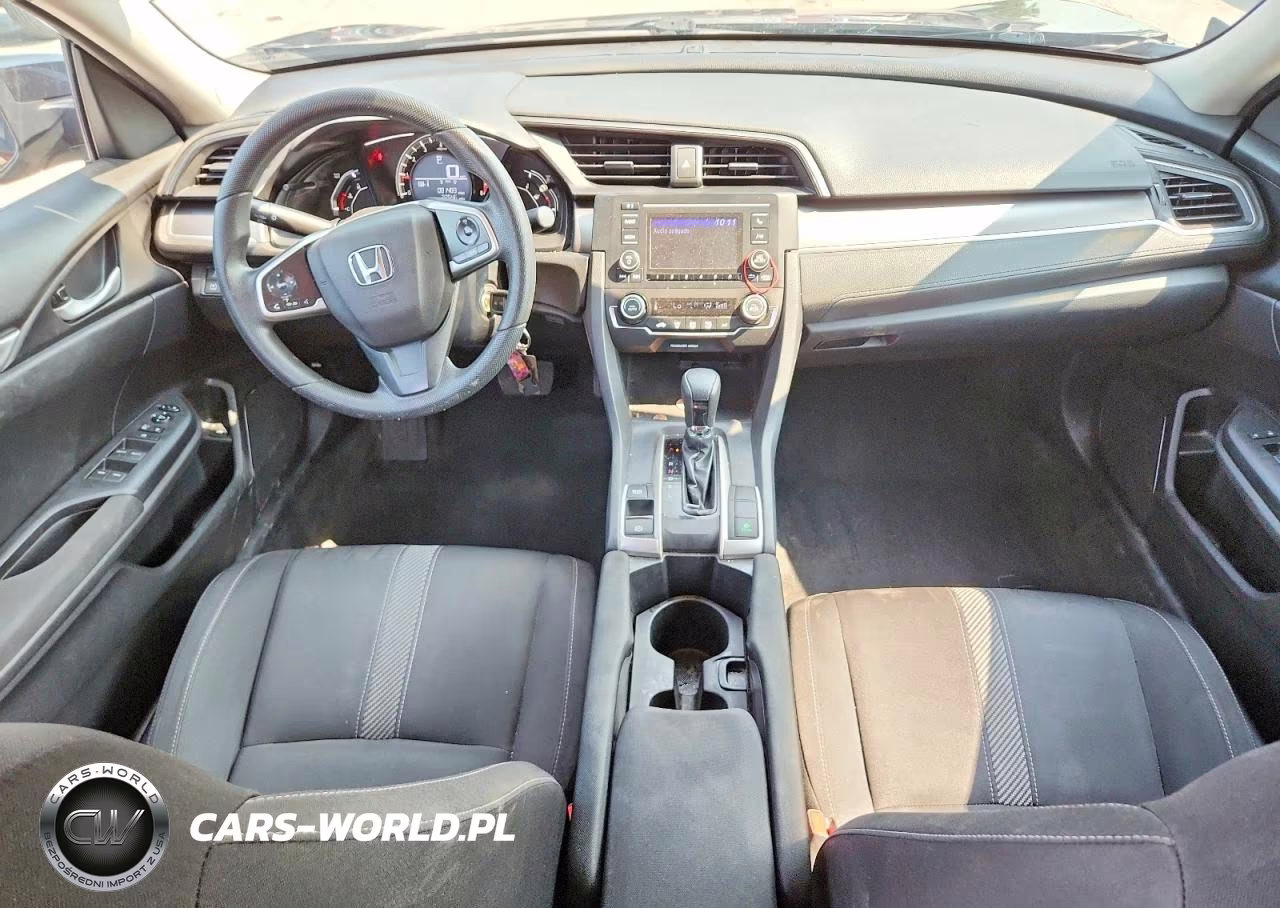 2018 Honda Civic Lx VIN:19XFC2F58JE039637 - 8
