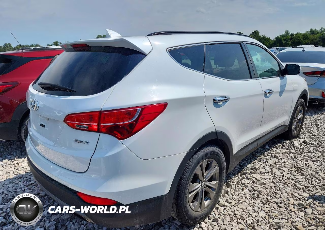 2016 Hyundai Santa Fe Se VIN:5XYZU3LB5GG335978 - 3