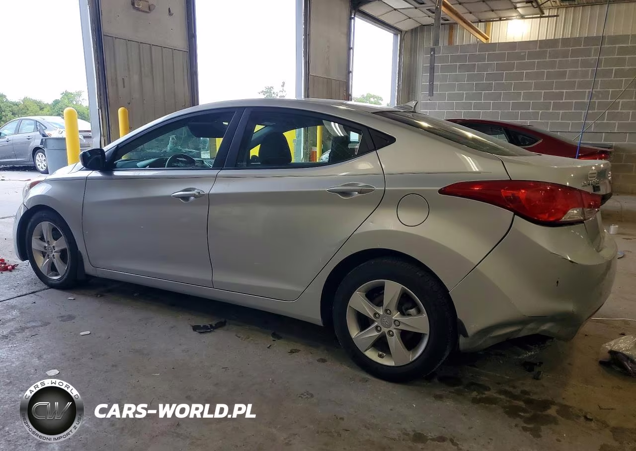 2013 Hyundai Elantra Gls VIN:5NPDH4AEXDH308815 - 2