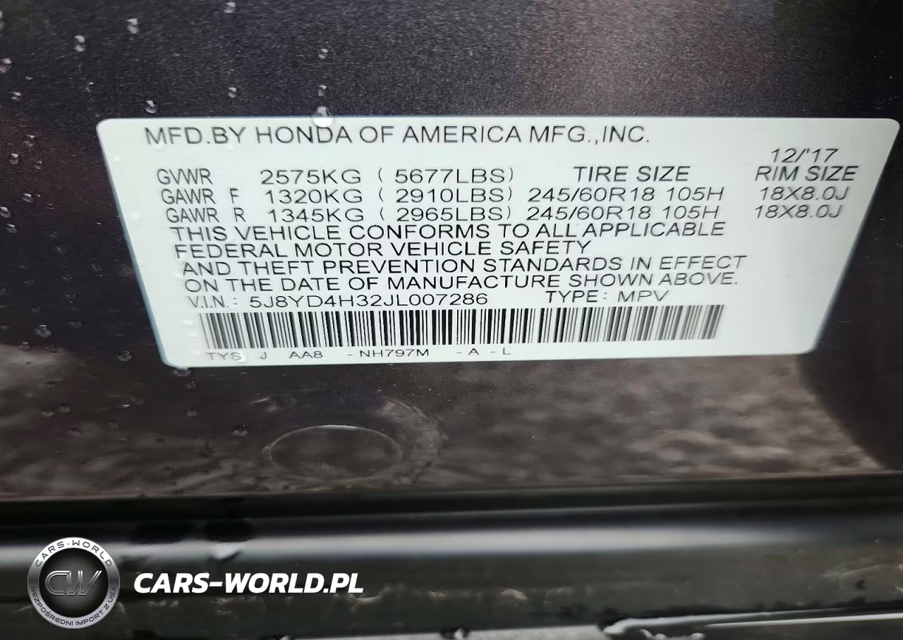 2018 Acura Mdx VIN:5J8YD4H32JL007286 - 13