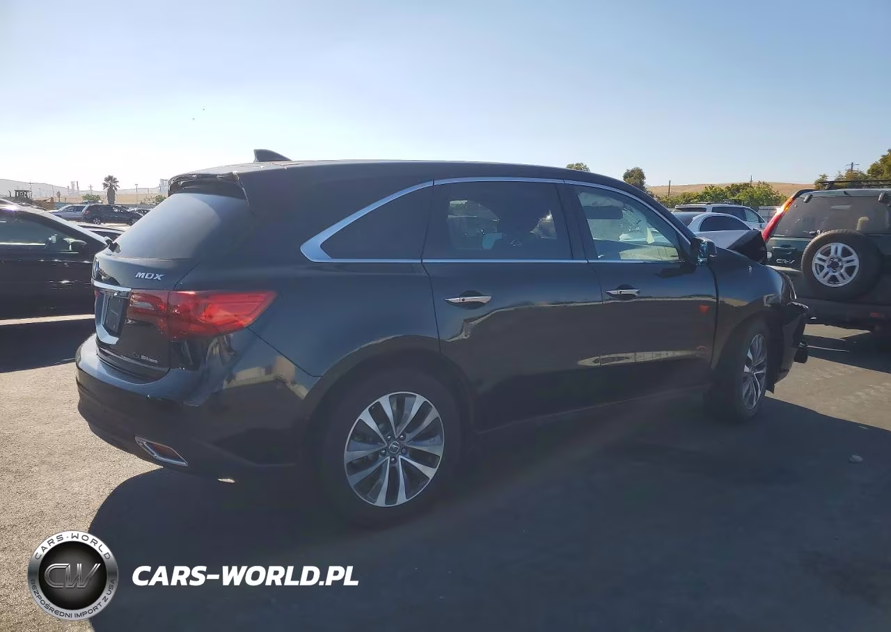 2016 Acura Mdx Technology VIN:5FRYD4H46GB055780 - 3