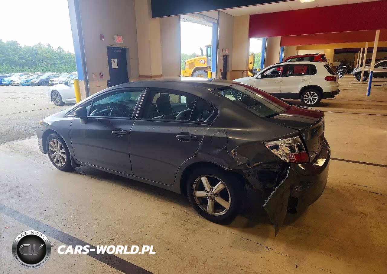 2012 Honda Civic Ex VIN:2HGFB2F88CH301100 - 2