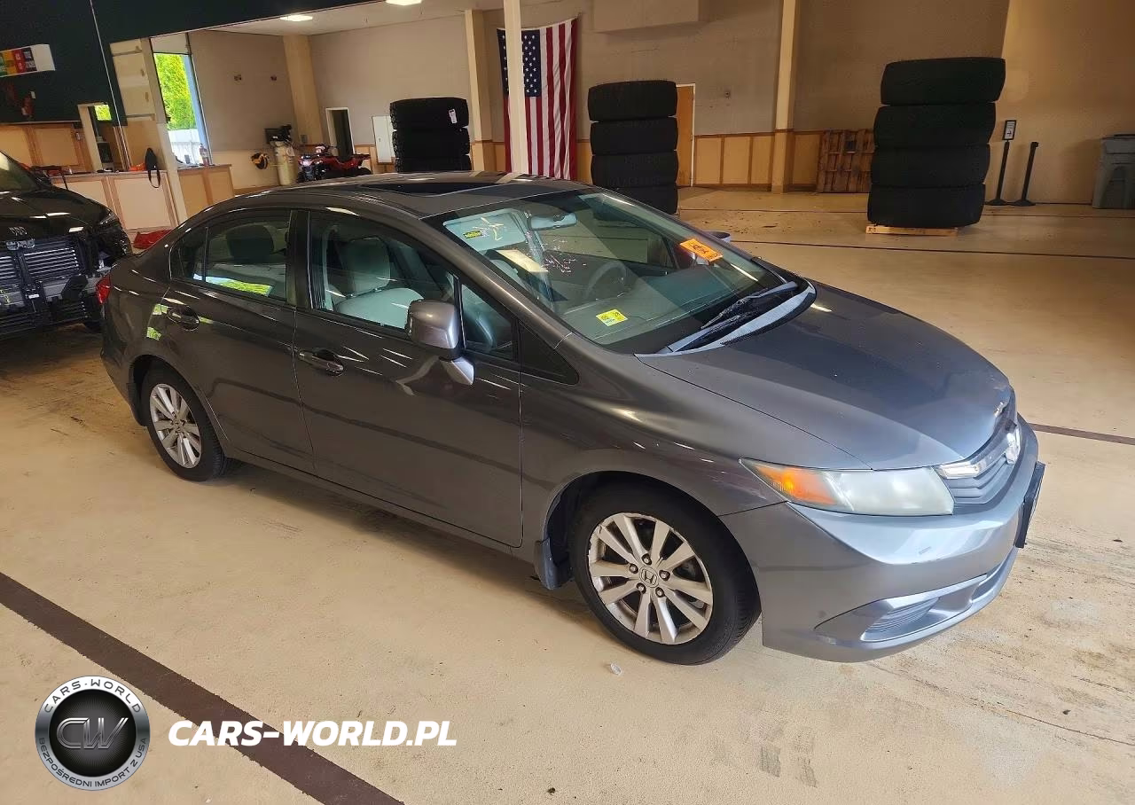 2012 Honda Civic Ex VIN:2HGFB2F88CH301100 - 4