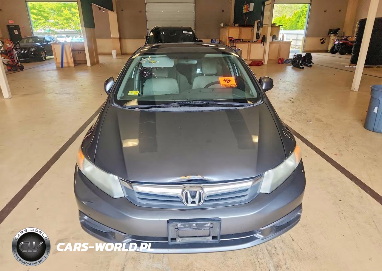 2012 Honda Civic Ex VIN:2HGFB2F88CH301100 - 5