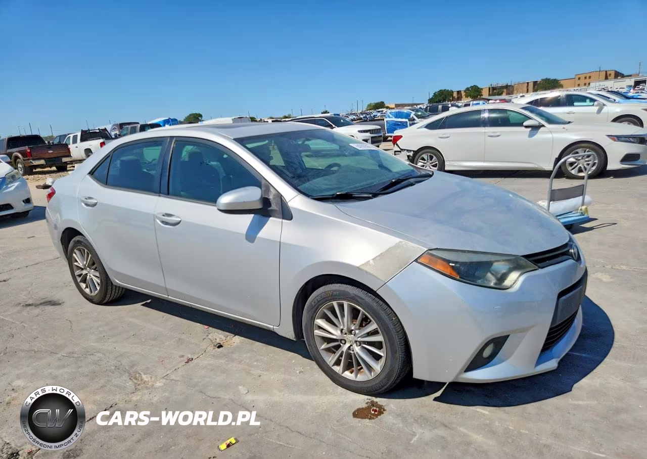 2014 Toyota Corolla Le Plus VIN:5YFBURHEXEP030329 - 4