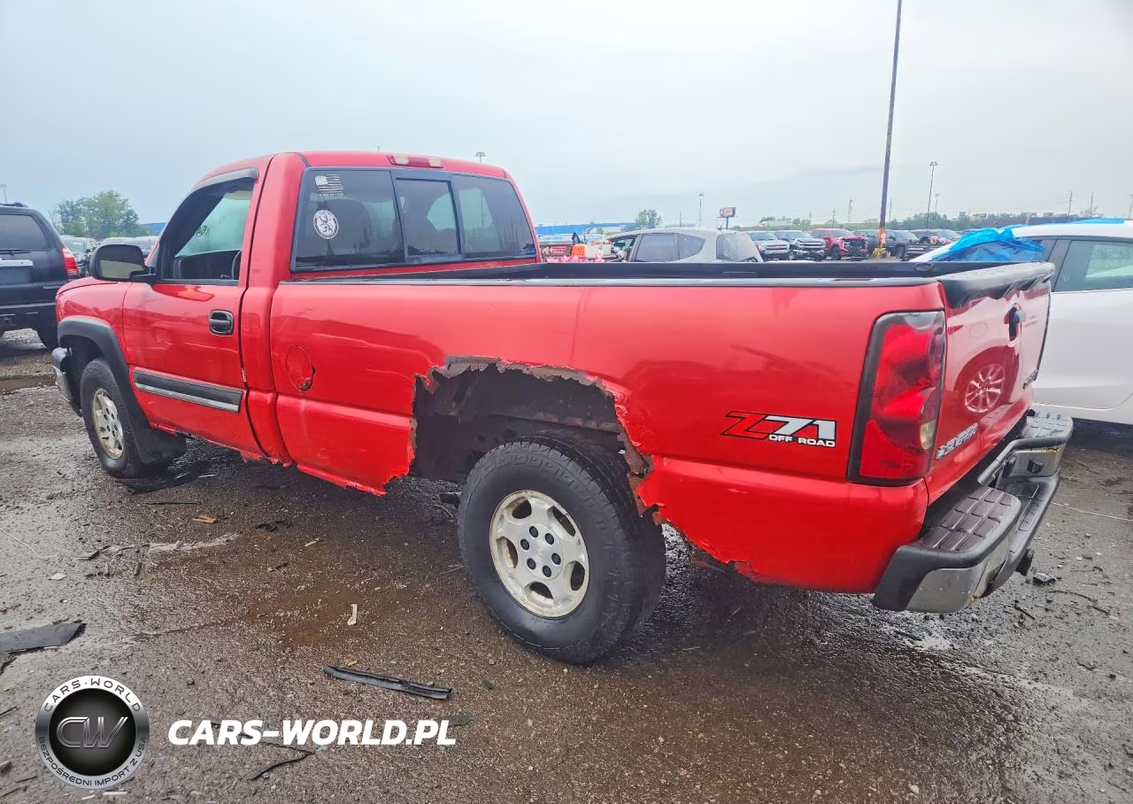 2004 Chevrolet Silverado K1500 VIN:1GCEK14T44Z307375 - 2