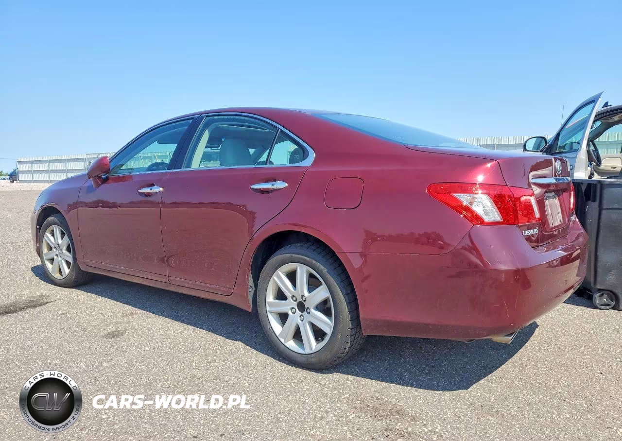 2008 Lexus Es 350 VIN:JTHBJ46G882270755 - 2