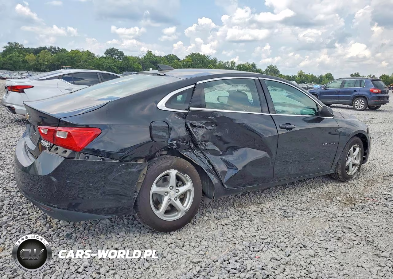 2017 Chevrolet Malibu Ls VIN:1G1ZB5ST6HF251256 - 3