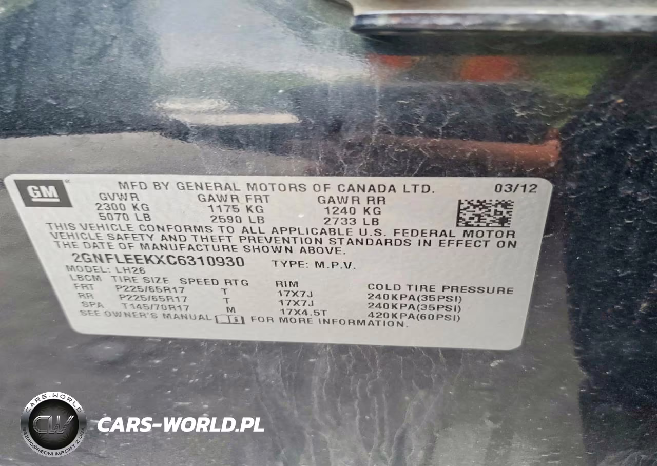 2012 Chevrolet Equinox Lt VIN:2GNFLEEKXC6310930 - 13
