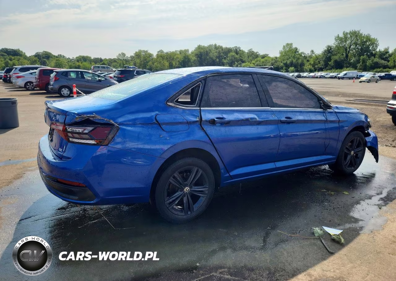 2022 Volkswagen Jetta Se VIN:3VW7M7BU0NM026756 - 3