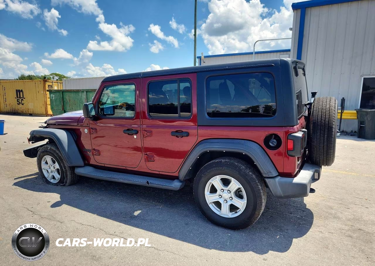 2021 Jeep Wrangler Unlimited Sport VIN:1C4HJXDN5MW784824 - 2