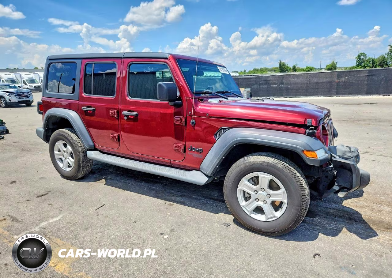 2021 Jeep Wrangler Unlimited Sport VIN:1C4HJXDN5MW784824 - 4