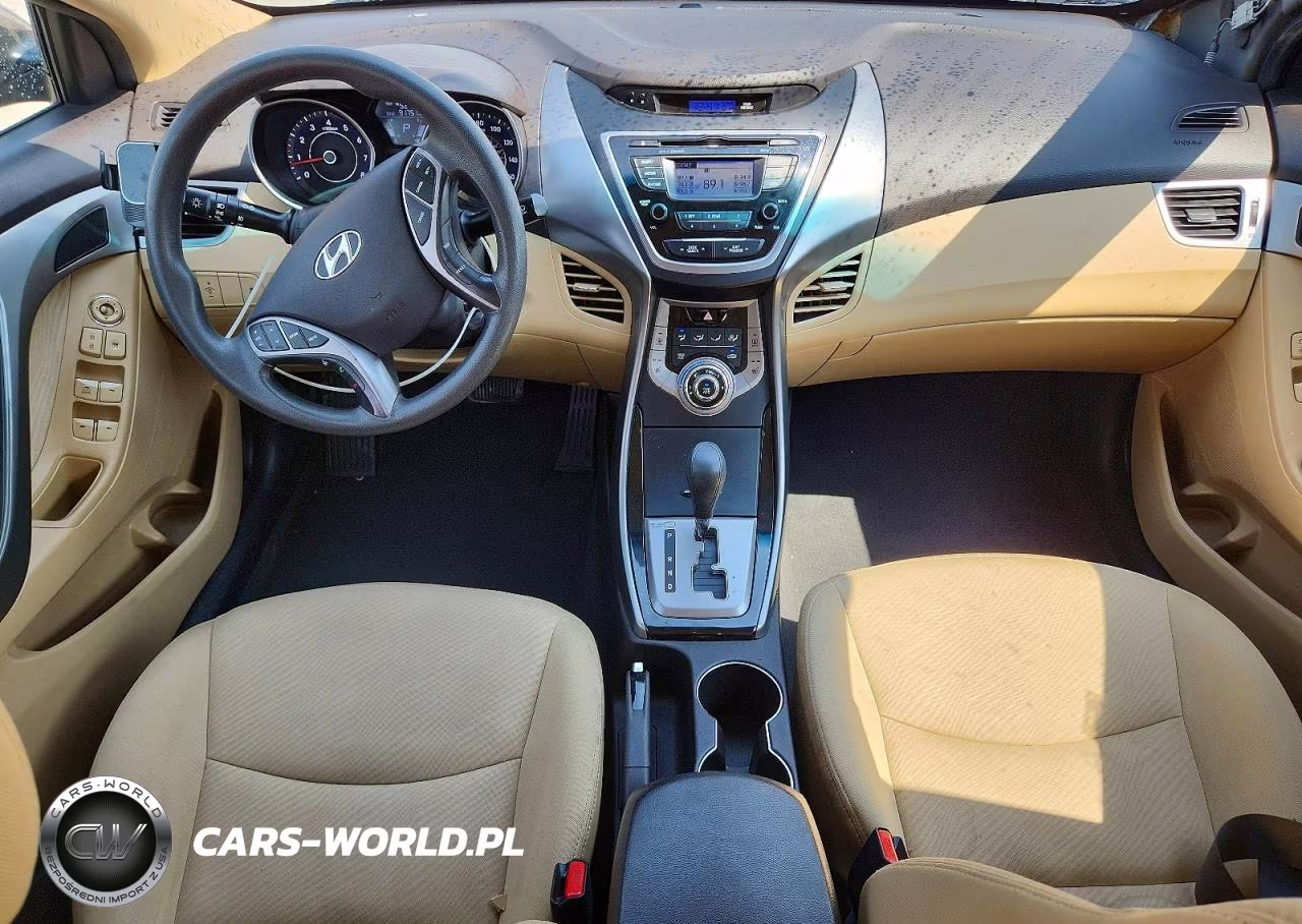 2013 Hyundai Elantra Gls VIN:5NPDH4AE0DH249936 - 8
