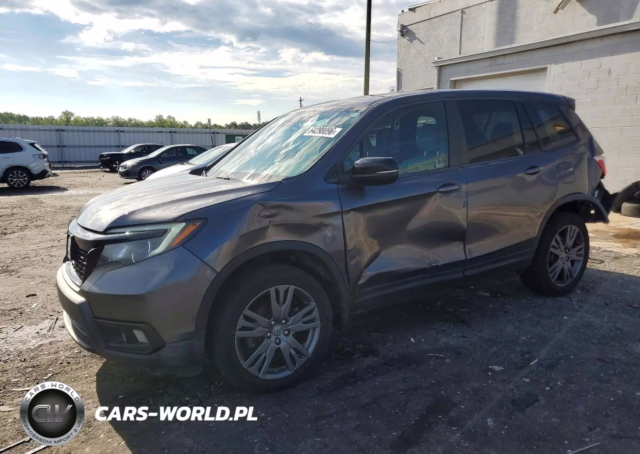 2019 Honda Passport Exl VIN:5FNYF8H58KB002941 - 1