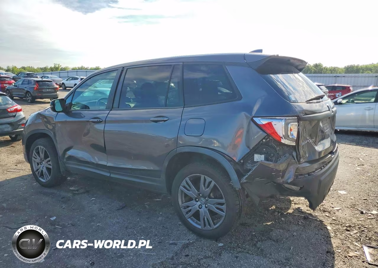 2019 Honda Passport Exl VIN:5FNYF8H58KB002941 - 2