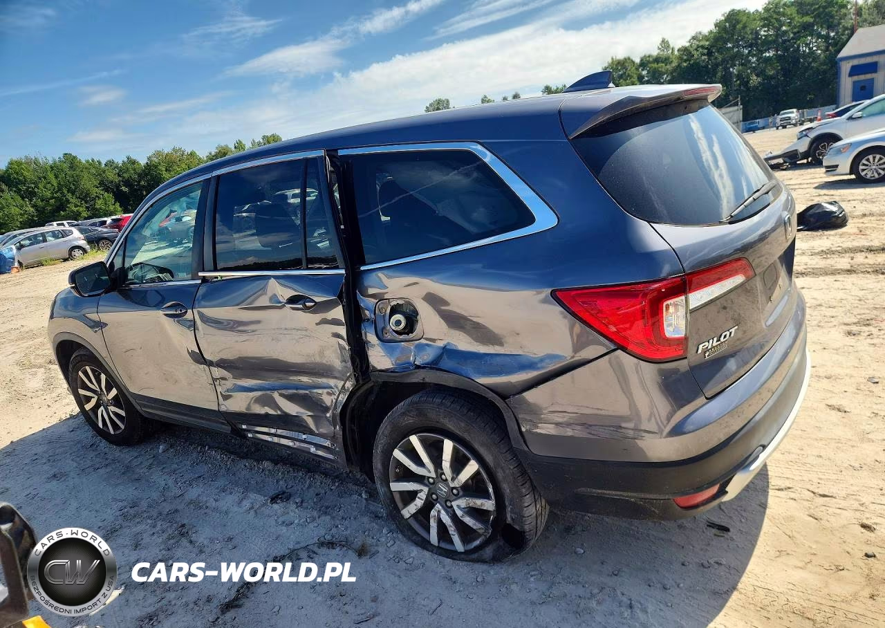 2020 Honda Pilot Exl VIN:5FNYF5H57LB017186 - 2