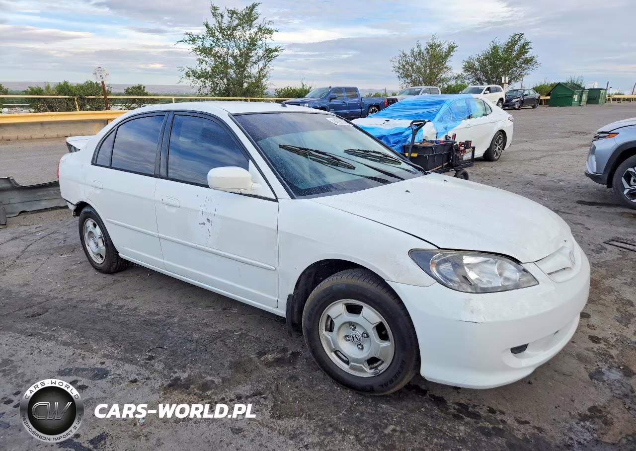 2004 Honda Civic Hybrid VIN:JHMES96664S008628 - 4
