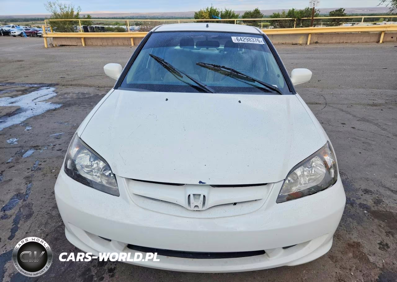 2004 Honda Civic Hybrid VIN:JHMES96664S008628 - 5