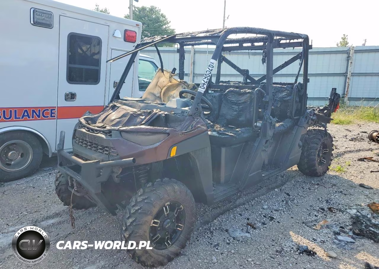 2021 Polaris Ranger Crew Xp 1000 Utility Vehicle VIN:4XARSE998M8071588 - 2