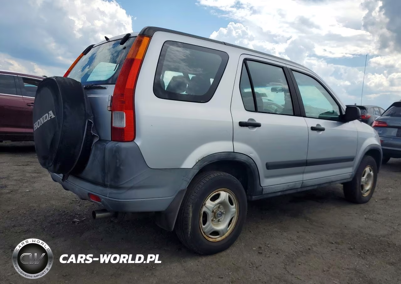2004 Honda Cr-V Lx VIN:SHSRD78404U237955 - 3